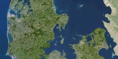 Peta dari satelit denmark 